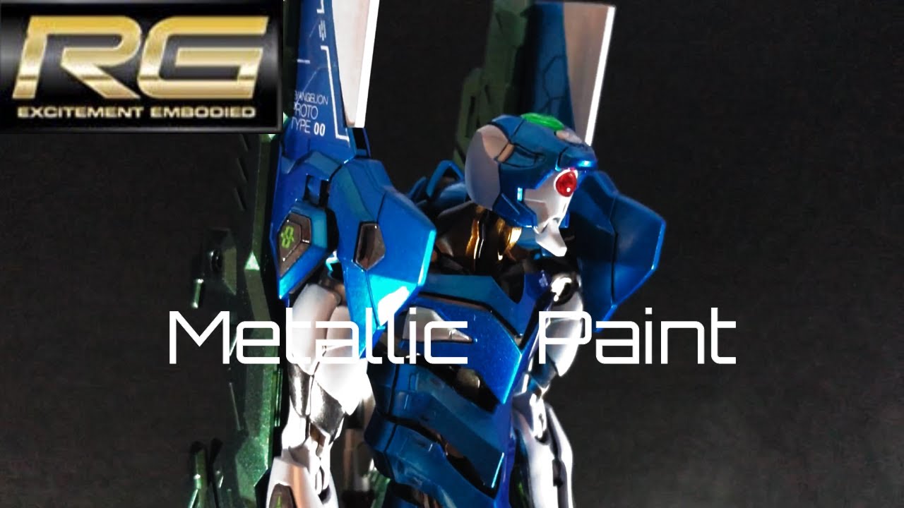 エヴァンゲリオン】RG零号機(改)のプラモデルをTV版カラーでメタリック