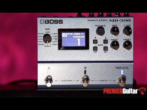 Review Demo - Boss MD-500 Modulation - YouTube