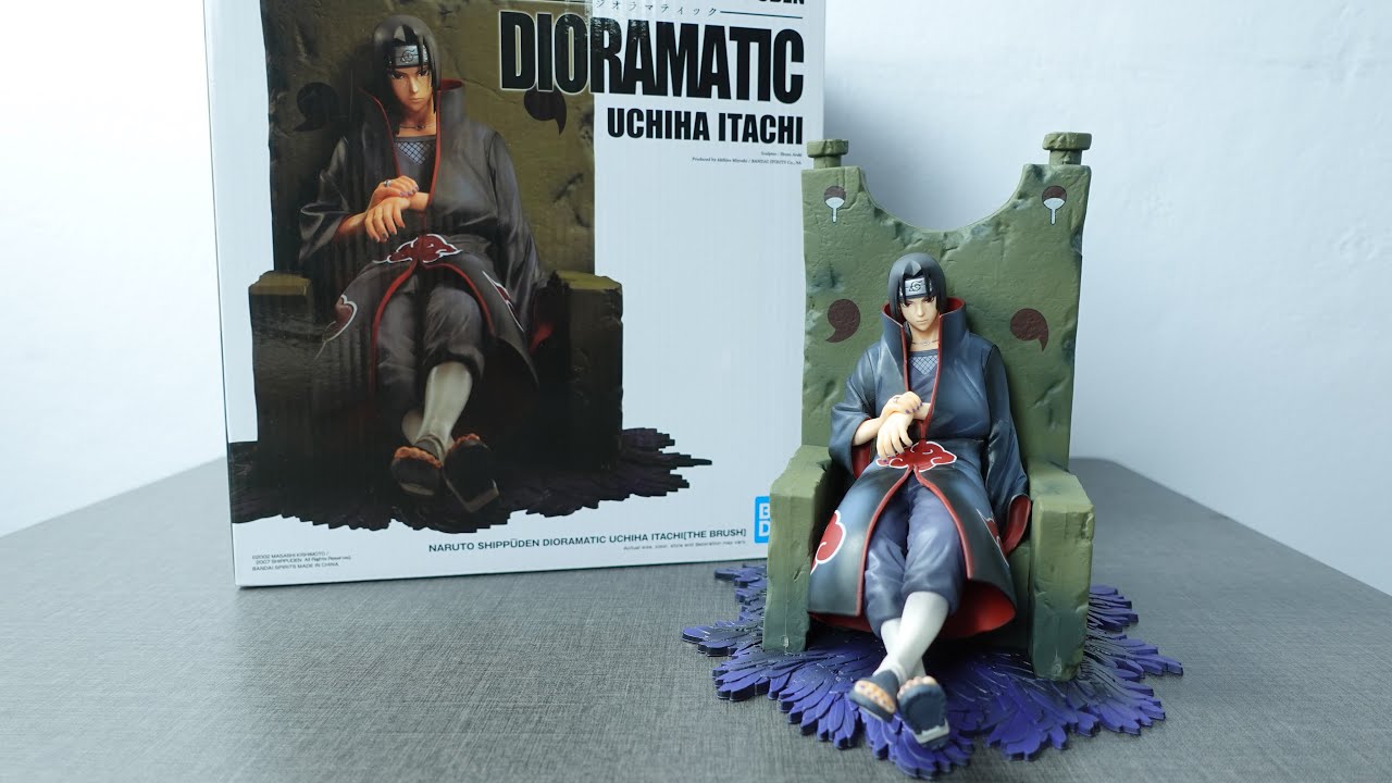 Unboxing]&[Review] NARUTO DIORAMATIC UCHIHA ITACHI [THE BRUSH