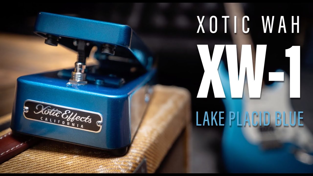 Xotic XW-1 Lake Placid Blue｜高性能で人気のワウに限定カラーが登場