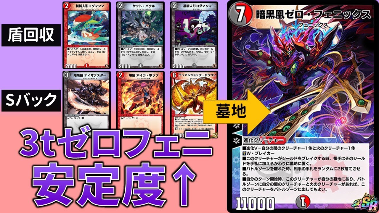 赤黒Sバックゼロフェニ速攻【デュエプレ】【DMPP-24】【VOICEVOX実況