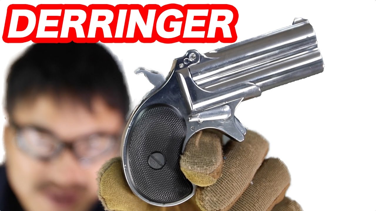 Marushin Derringer airsoft gasgun review - YouTube