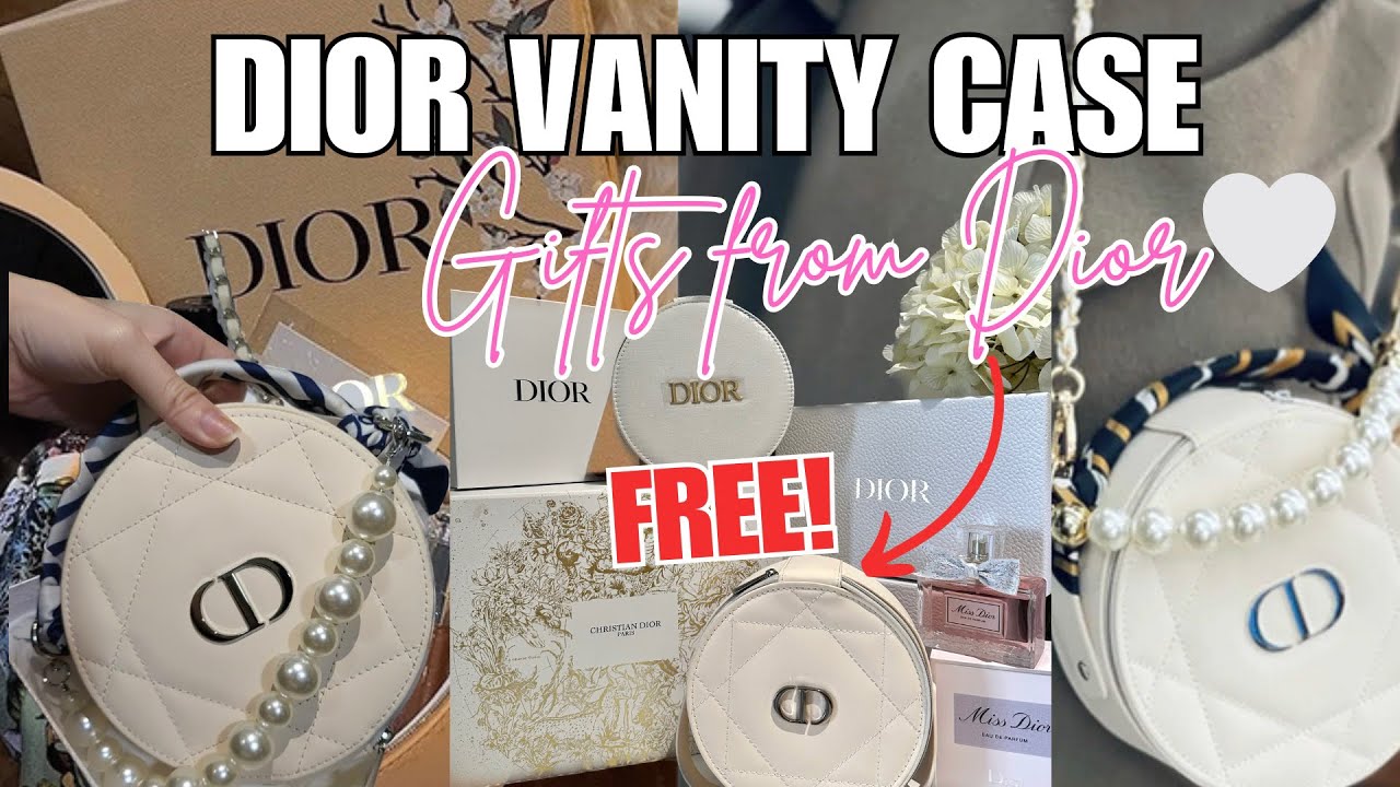 UNBOXING DIOR VANITY CASE WITH DIOR CAPTURE TOTALE PURCHASE - YouTube