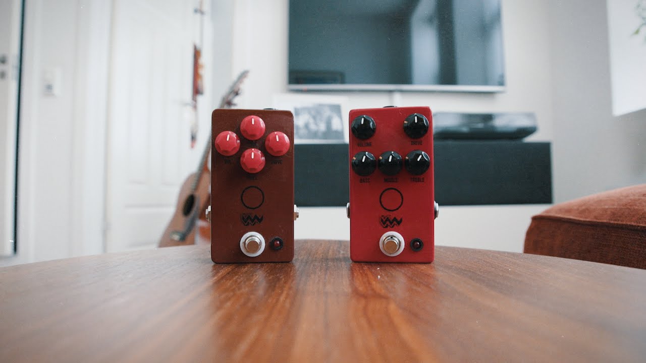 JHS Pedals Angry Charlie V2 VS Angry Charlie V3 (comparison) - YouTube