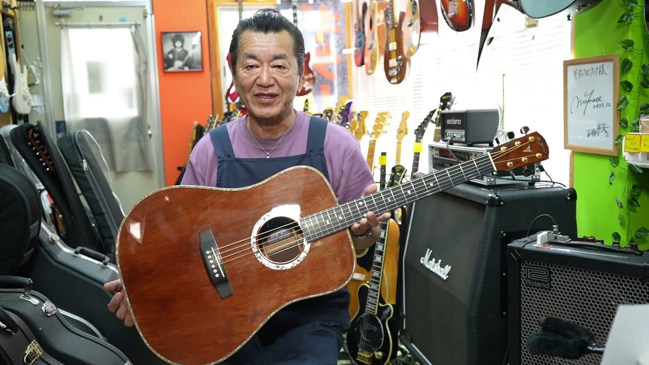 KASUGA F-10 1970年製 素晴らしきジャパンヴィンテージの世界 - YouTube