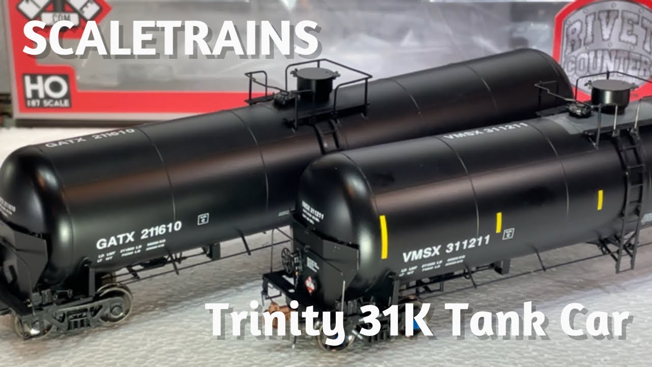 Dispatchers Desk - SCALETRAINS Trinity 31K Tank Car With Head
