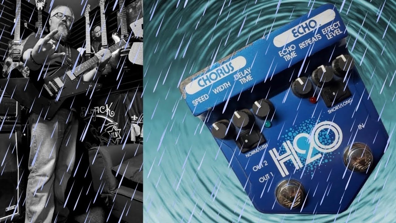 Review & Demo: VisualSound H20 Chorus/Echo Effects Pedal!! I've