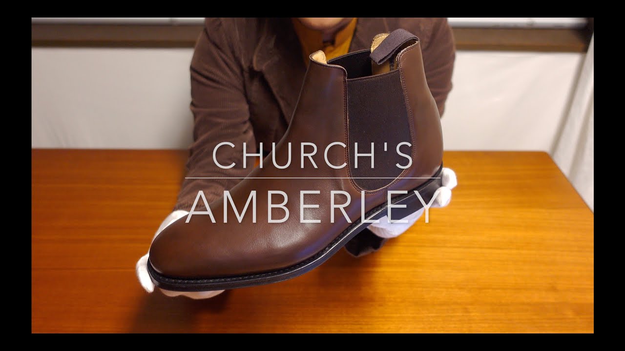 チャーチ AMBERLEY(アンバーリー)R サイドゴアブーツ エボニー ダーク