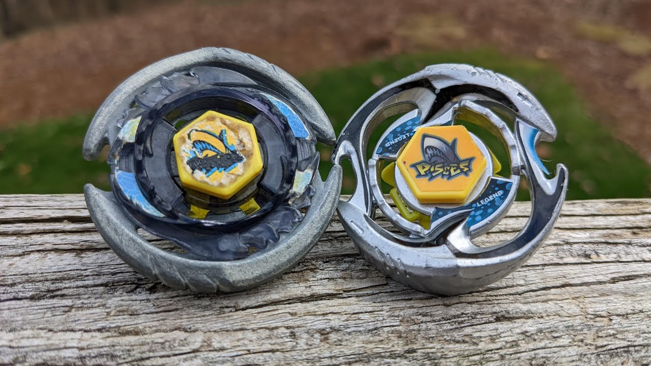 Thermal Pisces T125ES vs Pisces DF145BS | Metal Fight Beyblade