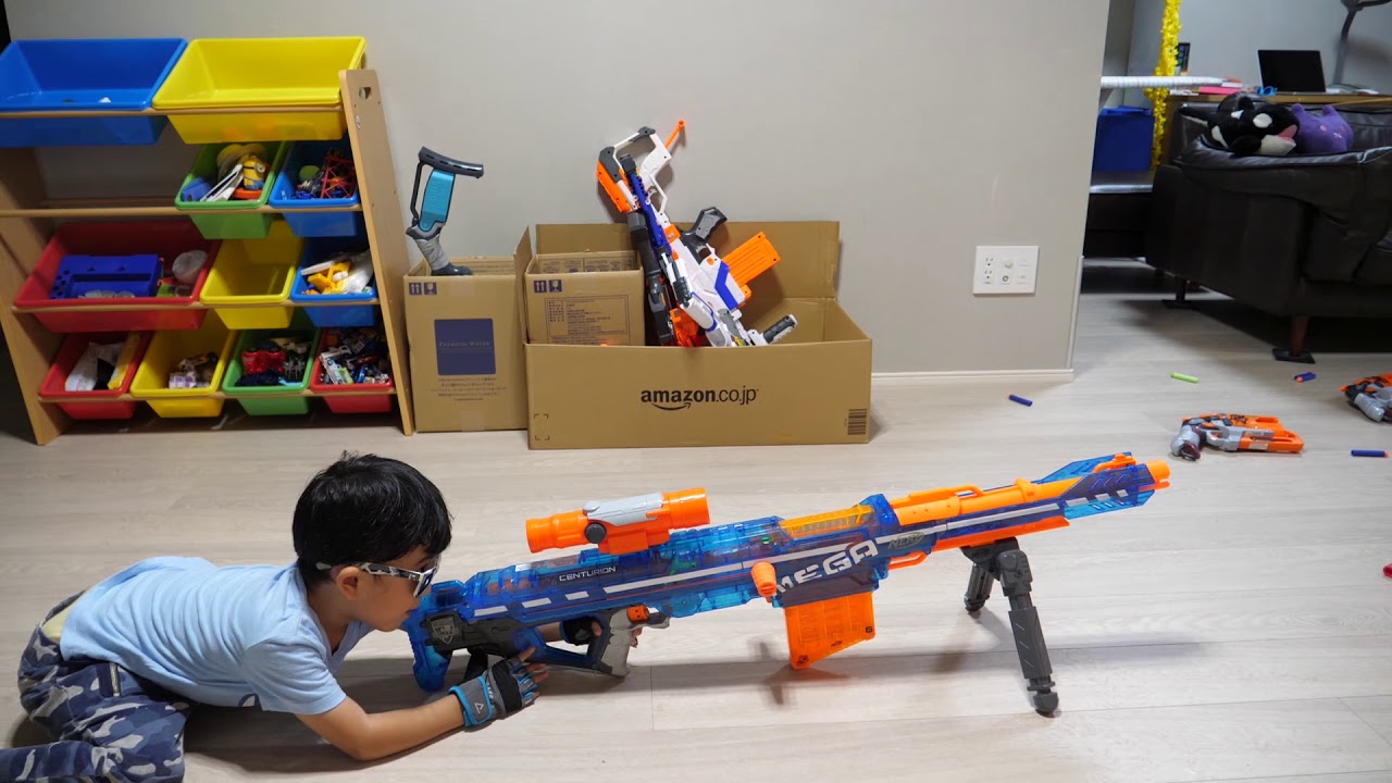 ナーフ(NERF) シューティング・ゲーム - YouTube