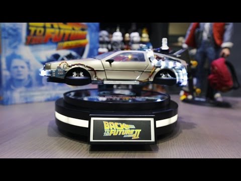 Kids Logic 1:20 Magnetic Levitating DeLorean TIME MACHINE Unboxing