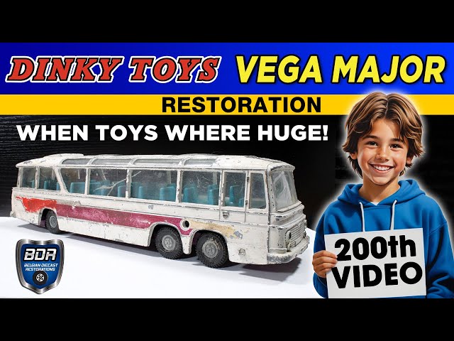 The BIG Bus - Dinky Toys n°952 Vega Major Luxury Coach Diecast