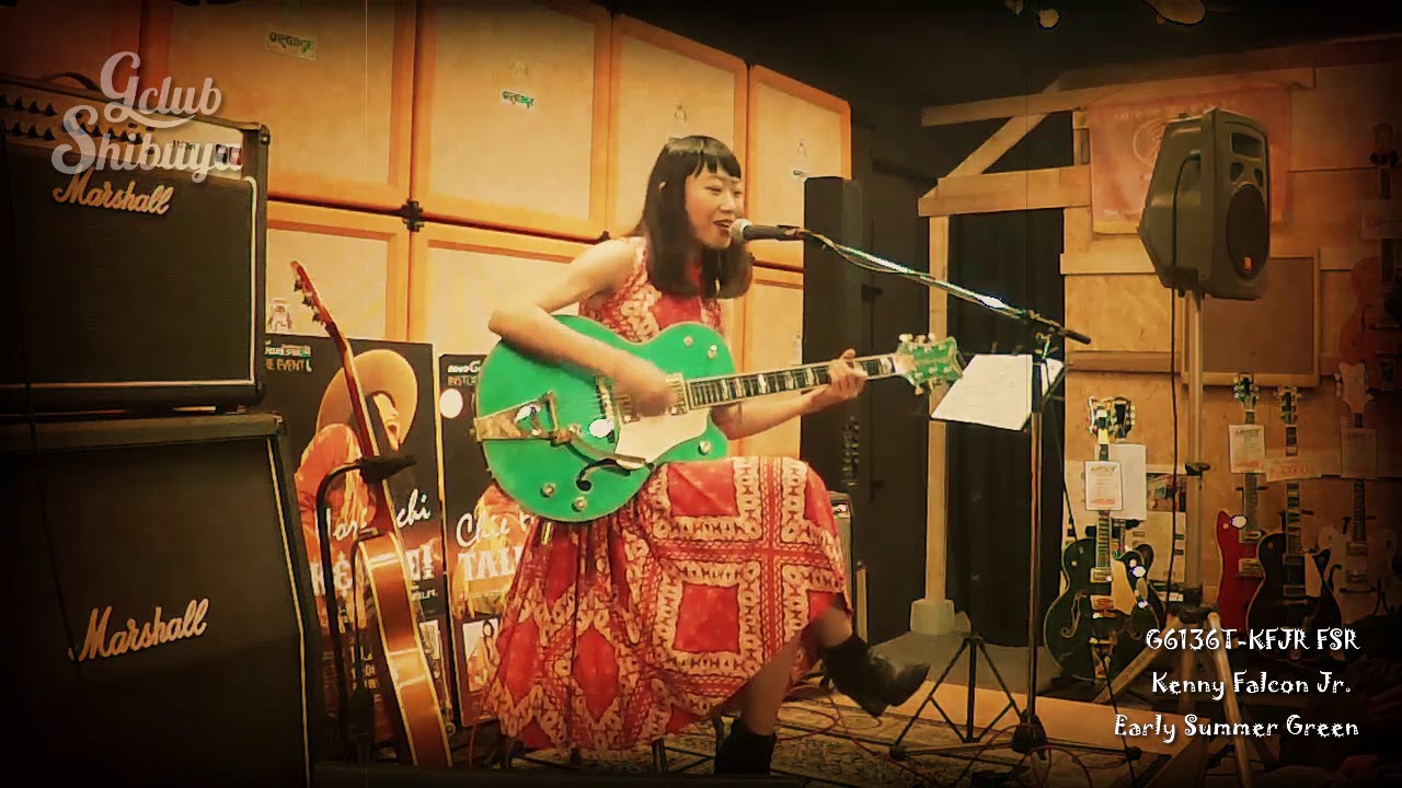 Chie Horiguchi Gretsch Guitar Impression at G'CLUB Shibuya『G6136T