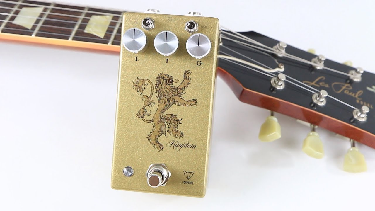 試奏動画】『Foxpedal / KINGDOM』弾いてみた！ - YouTube