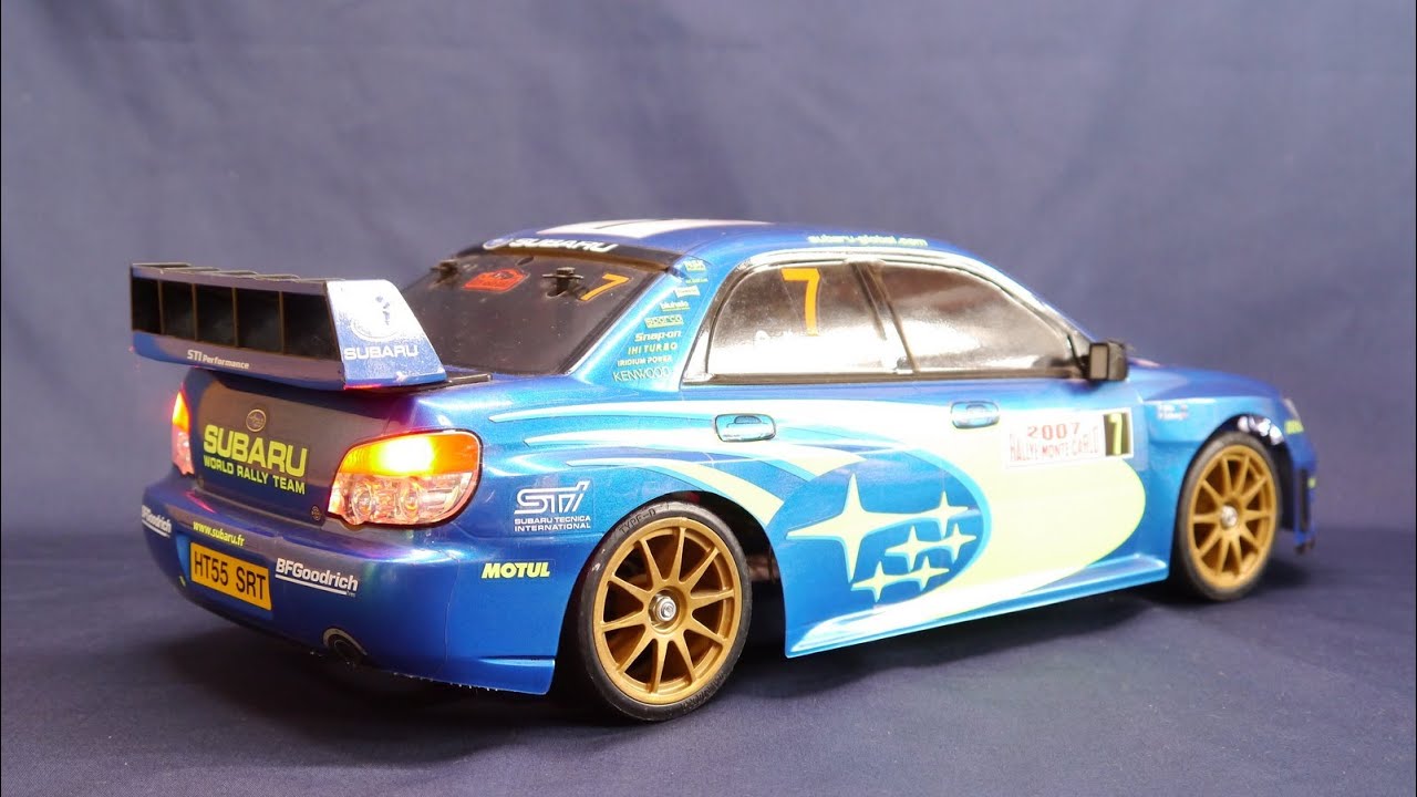 タミヤ スバル インプレッサWRC モンテカルロ '07 TT-01 ITEM58390