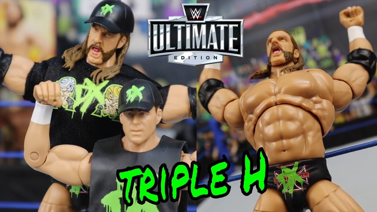 WWE Ultimate Edition TRIPLE H Amazon Exclusive Figure Review - YouTube