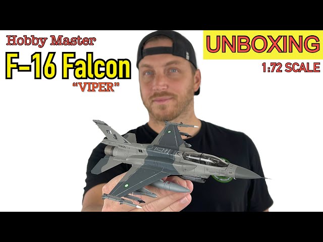 F-16 Falcon by Hobby Master (Die-Cast) - YouTube