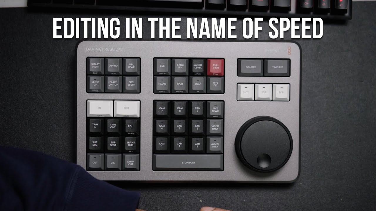 DaVinci Resolve Speed Editor: Tutorial & Overview - YouTube