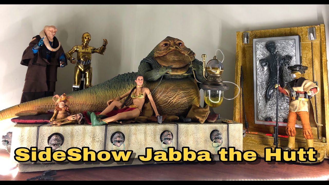 SideShow 1/6 scale Jabba the Hutt - YouTube