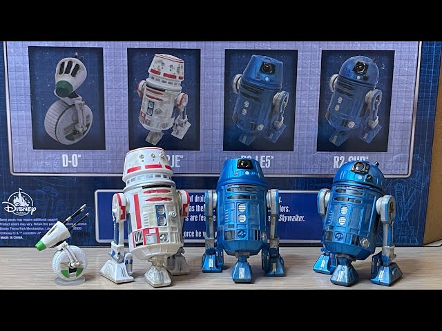 Star Wars Droid Factory The Rise Of Skywalker D-0, R5-2JE, R6-LE5