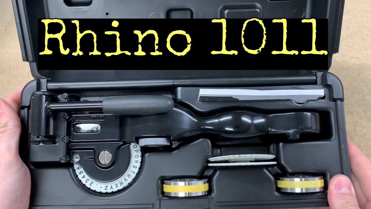 Fireproof Labels? - Dymo Rhino 1011 - YouTube