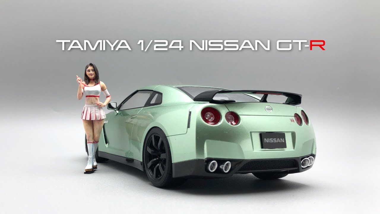 TAMIYA 1/24 NISSAN GT-R(R35) FULL BUILD - YouTube