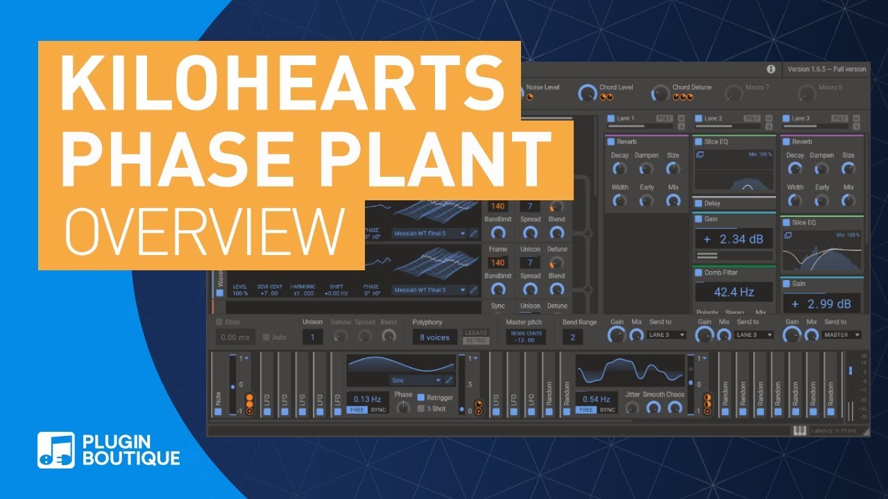 Phase Plant by Kilohearts | Review of Key Features | New Modular