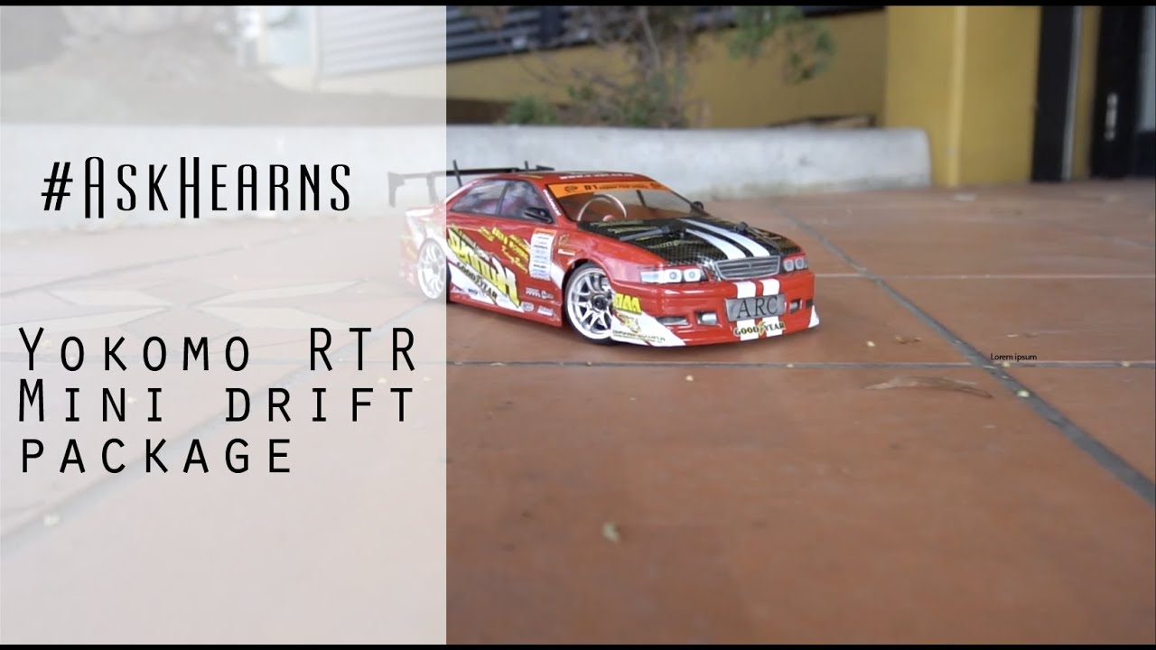 Yokomo Mini drift RC Car | Test Drive | Unboxing | #AskHearns