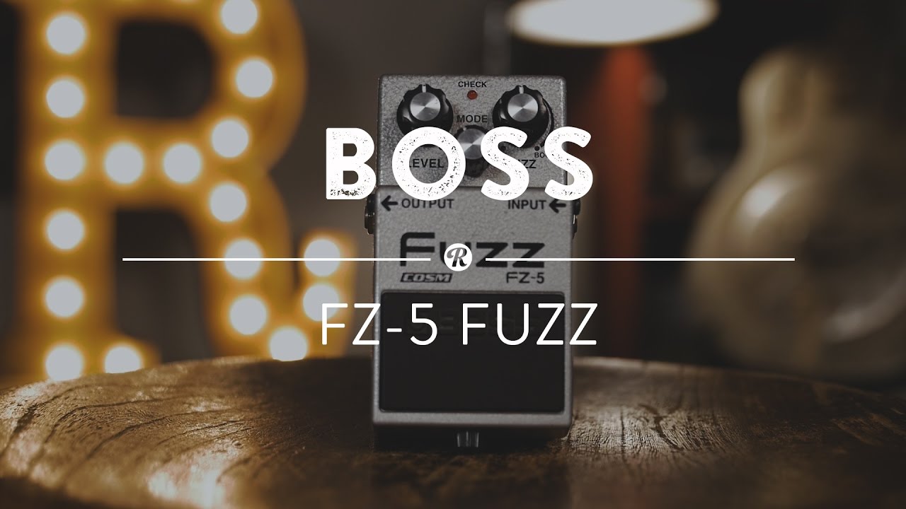 BOSS FZ-5 Fuzz - アナログ・ファズ「FZ-3」の後継機種となった