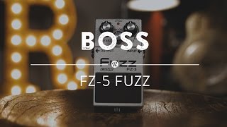 BOSS FZ-5 Fuzz - アナログ・ファズ「FZ-3」の後継機種となった