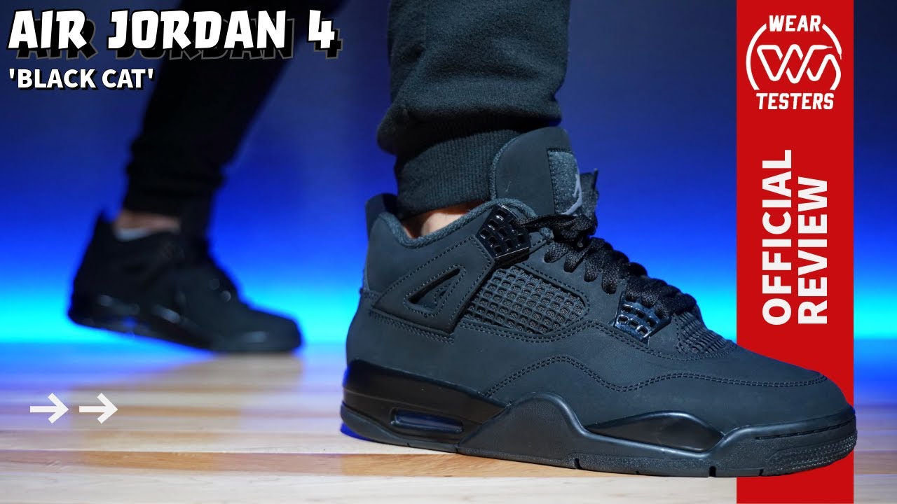 Air Jordan 4 Black Cat 2025 - YouTube