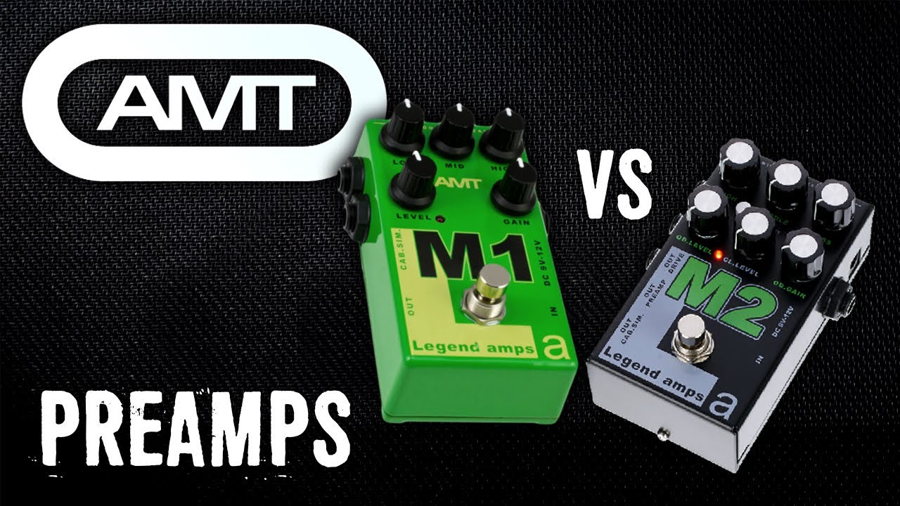 AMT M1 Vs M2 Preamps Compared | Into Torpedo CAB M with AMT IRS