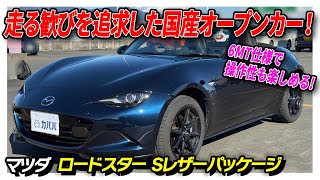 Roadster S Leather Package] The 2024 Roadster features a calm