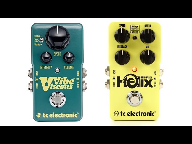 TC Electronic Helix Phaser and Viscous Vibe Review by Sweetwater