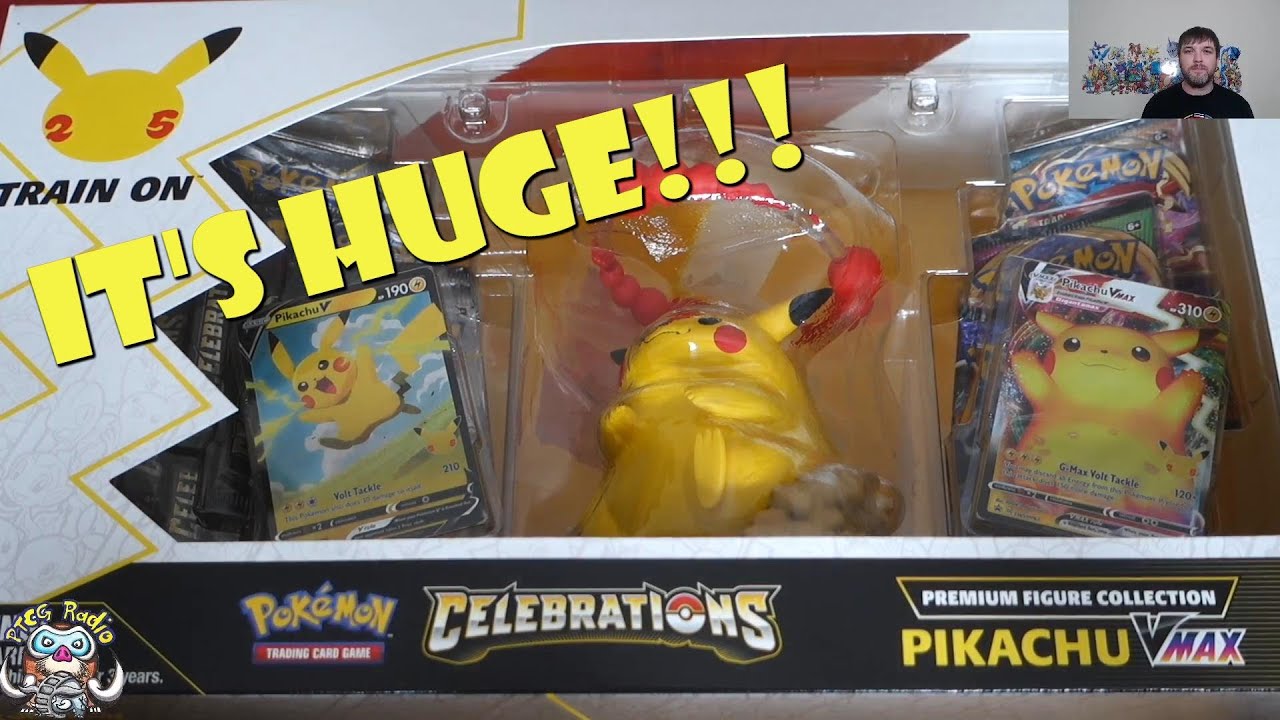 Pikachu VMAX Premium Figure Collection is HUGE & Awesome