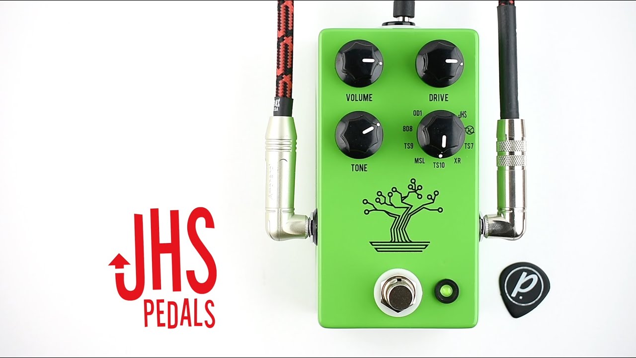 JHS Pedals // Bonsai 9-Way Screamer Overdrive (Demo) - YouTube