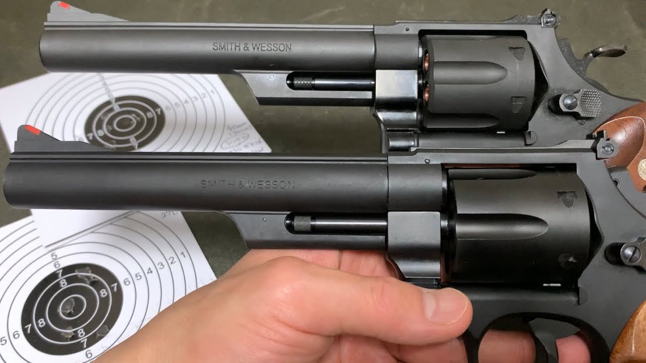 Comparison of M29s: Tanaka and Marushin 6.5-inch HW Gas Revolvers