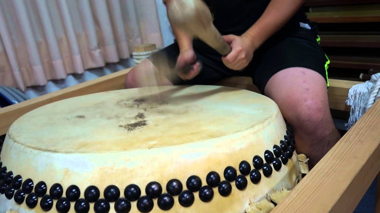 河内長野市千代田石坂 地車だんじり太鼓練習 2014/9/15【大阪】vol1