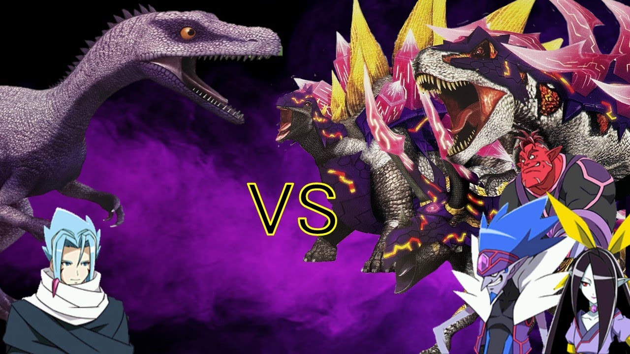 恐竜キング 】エオラプトル 激闘！ザンジャーク！！(FierceFight