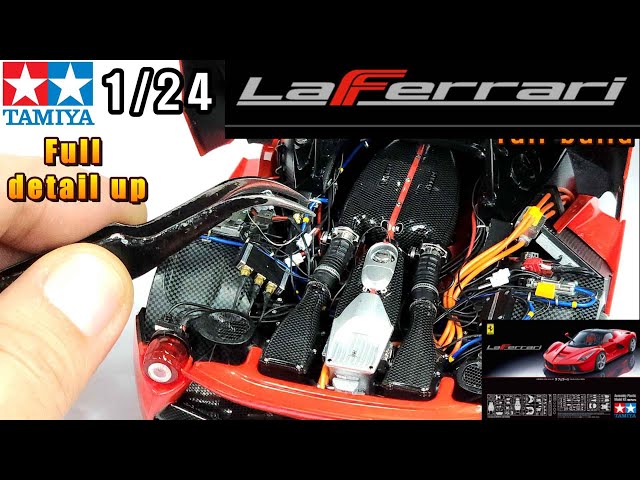 TAMIYA] 1/24 Scale Model LaFerrari - YouTube