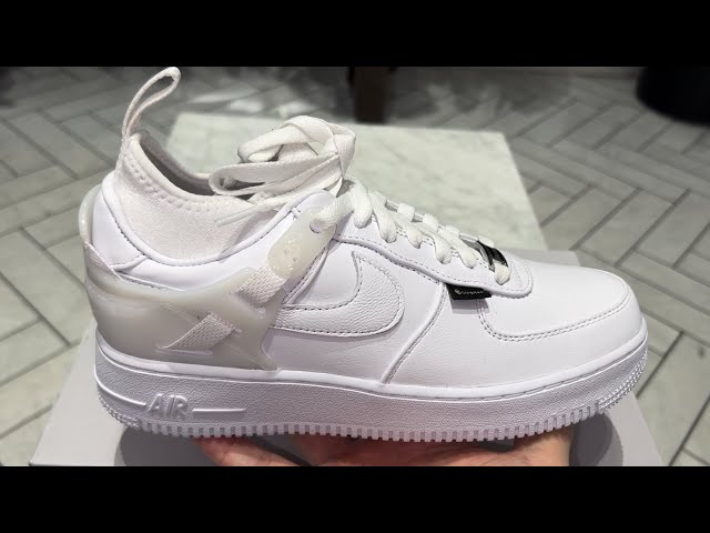 Nike Air Force 1 Low SP Undercover Triple White Gore Tex Shoes
