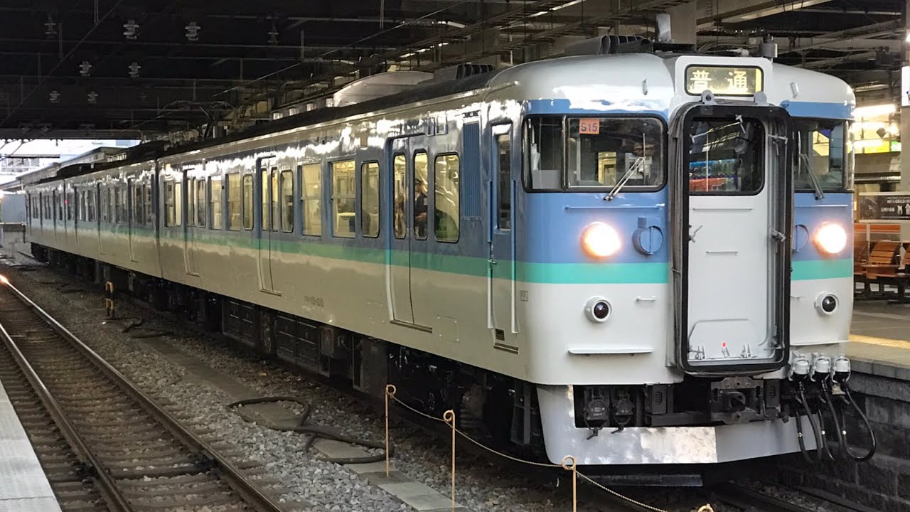 115系長野色復活！]重要部検査明けのしなの鉄道115系S15編成が、綺麗な