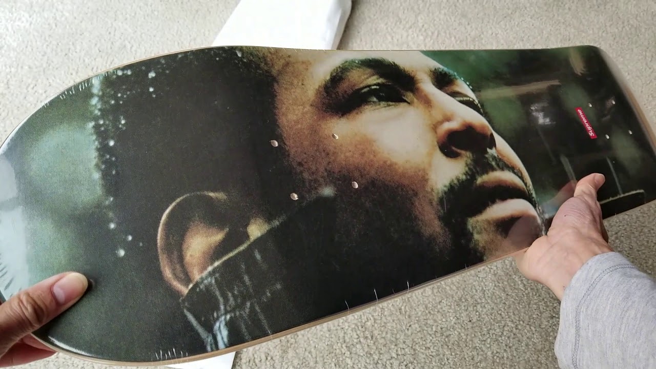 FW18 Wk 17 Supreme x Marvin Gaye Skateboard Deck Unboxing! 12 22