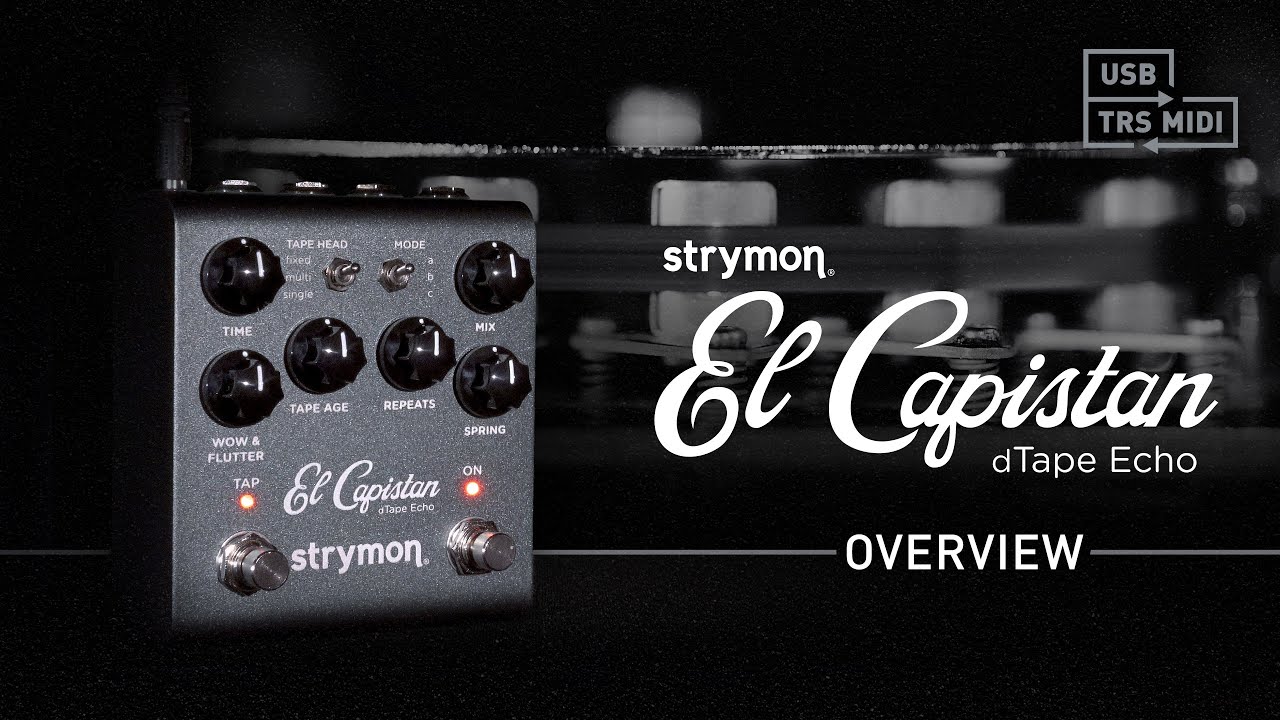 Strymon El Capistan V2 dTape Echo Pedal - Perfect Circuit