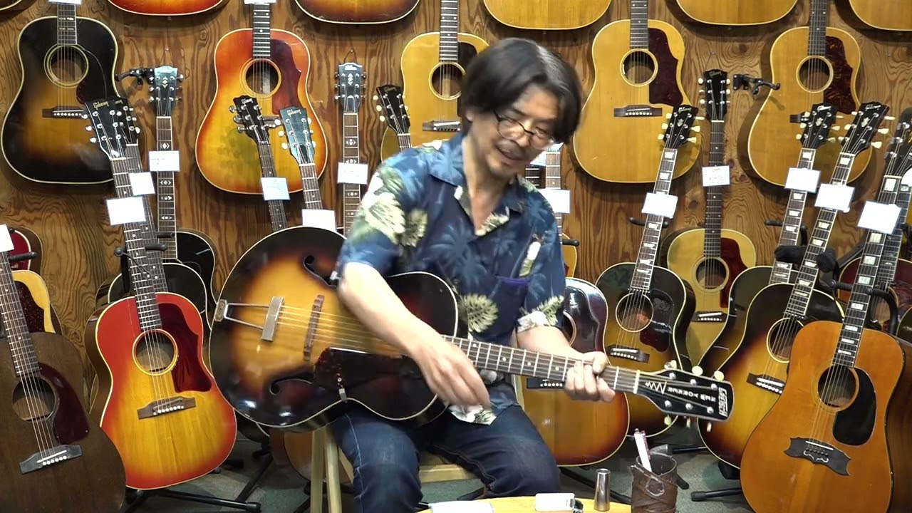 GRETSCH 6050 NEWYORKER 1951 - YouTube