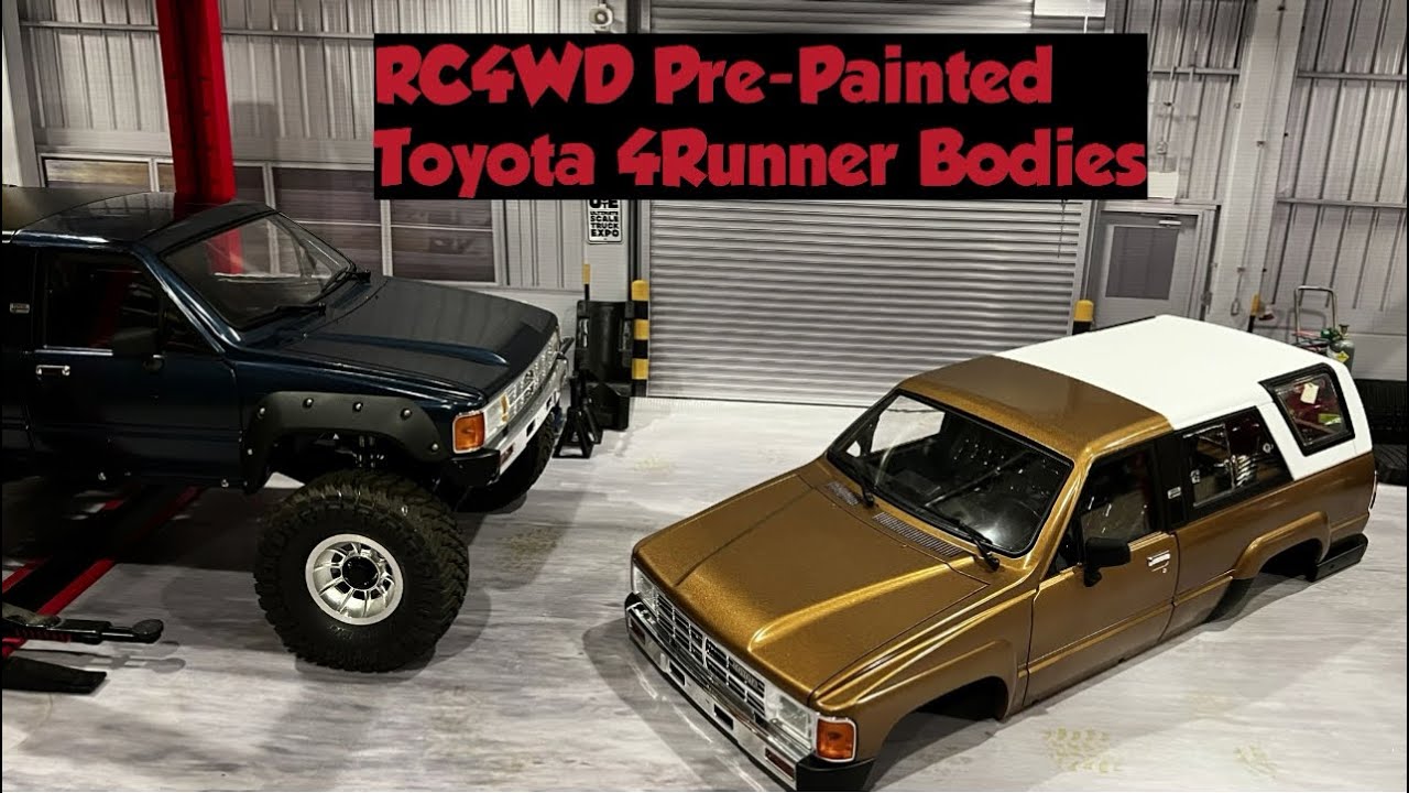 Mike's RC World: RC4WD factory painted Toyota 4Runner bodies‬