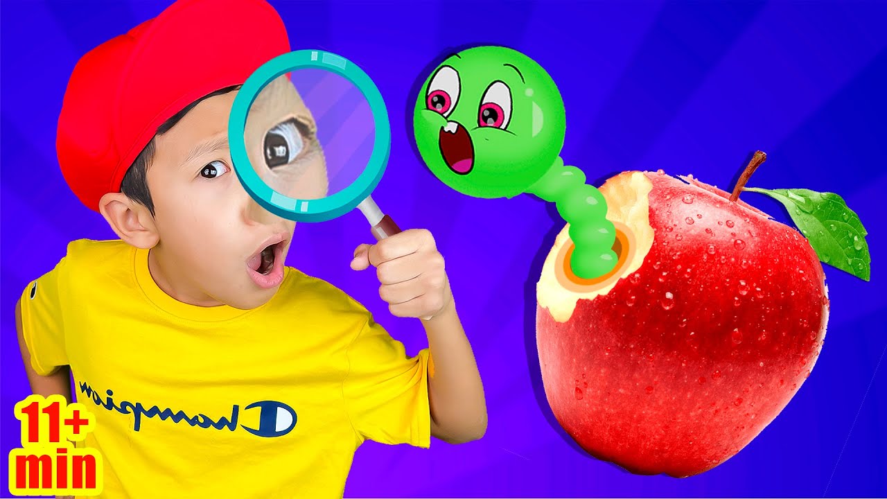 Yummy Yummy Apple + More Nursery Rhymes & Kids Songs - YouTube