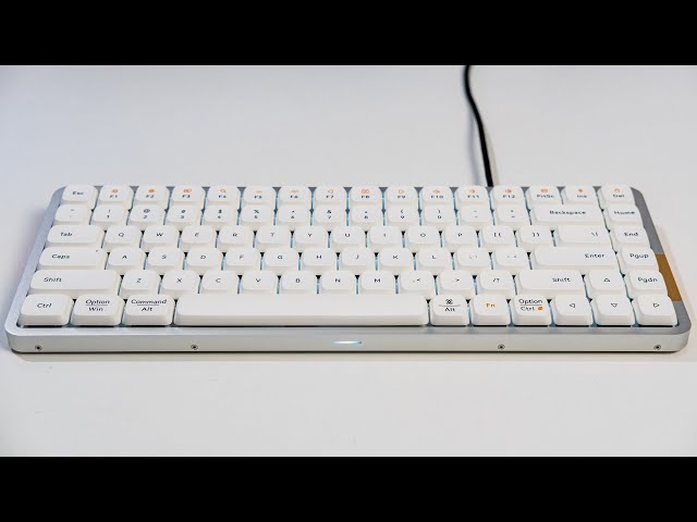 ⌨️ Lofree Flow – Kailh Ghost linear sound test - YouTube