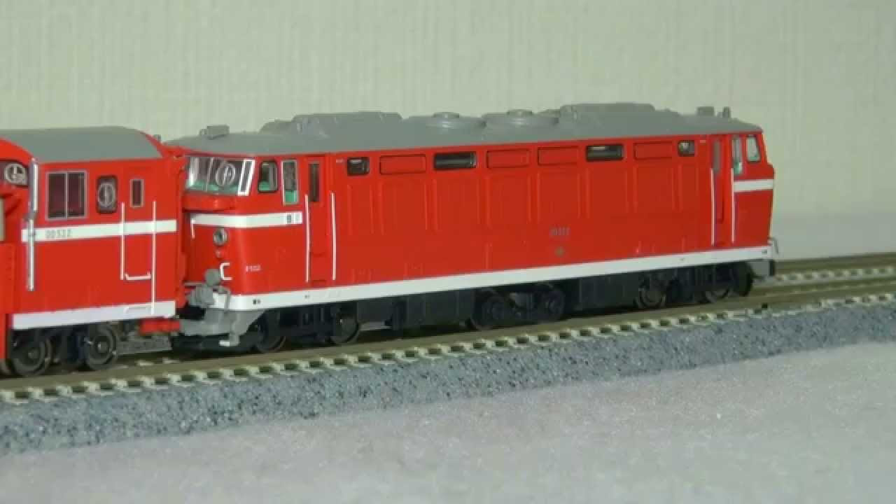 Nゲージ】 マイクロエースA6153・DD53-2ロータリー除雪機関車 - YouTube