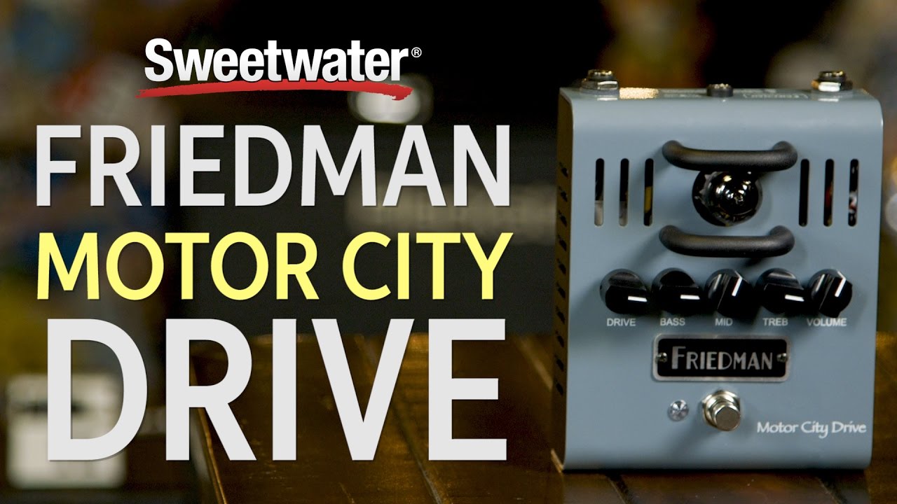 FRIEDMAN Motor City Drive, demo by Pete Thorn - YouTube
